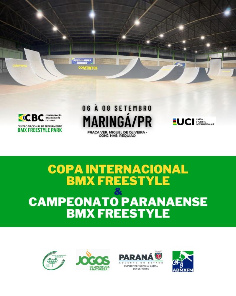 CAMPEONATO PARANAENSE DE BMX FREESTYLE PARK - 2024